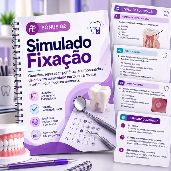 Capa do bônus Simulado Fixação