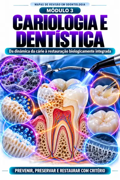 Capa do módulo 3, Cariologia e dentística