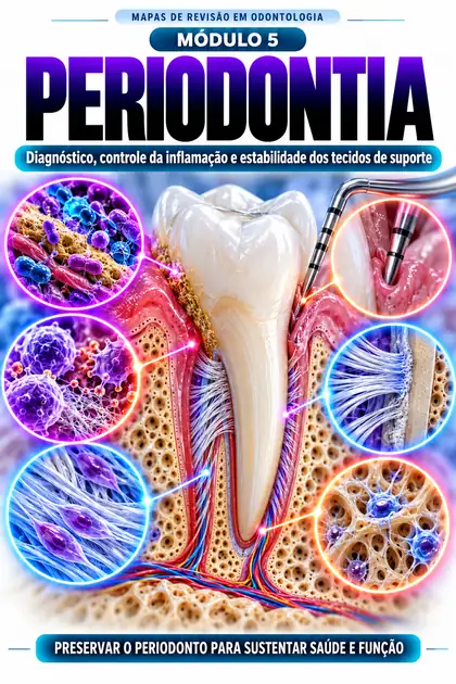 Capa do módulo 5, Periodontia