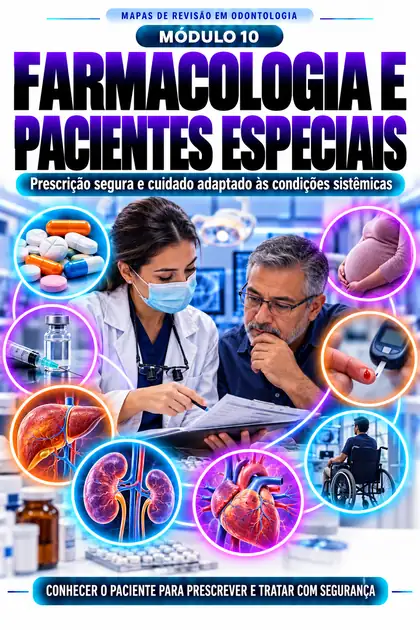 Capa do módulo 10, Farmacologia e pacientes especiais